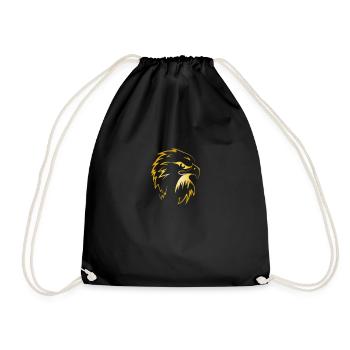 Eagle Golden Eagle Osprey aigle rapace - Sac de sport léger - noir - Devant