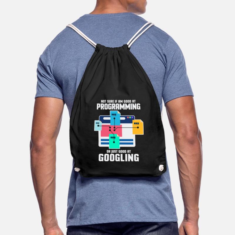 Programmer Programming IT Computer Gift Drawstring Bag