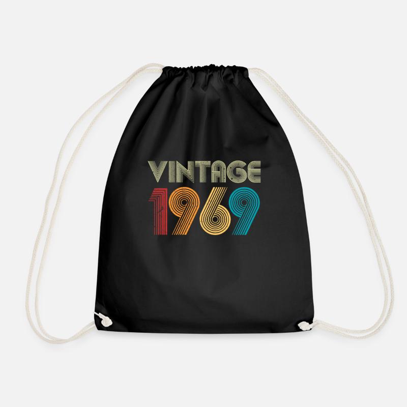 Vintage 1969 - Turnbeutel - Schwarz