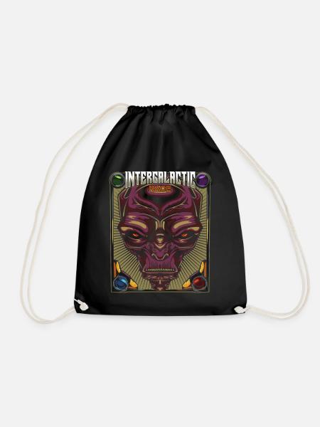 Alien - Turnbeutel - Schwarz