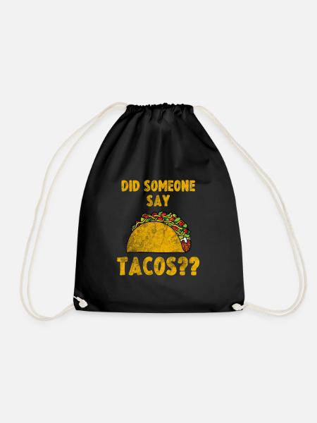Taco - Turnbeutel - Schwarz