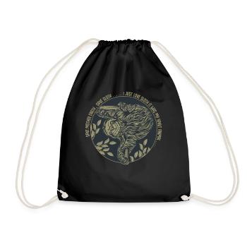 indolence - Sac de sport léger - noir - Devant