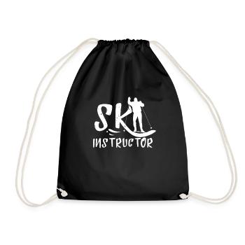Moniteurs de ski - Sac de sport léger - noir - Devant