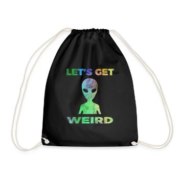 Alien - Turnbeutel - Schwarz - Vorne