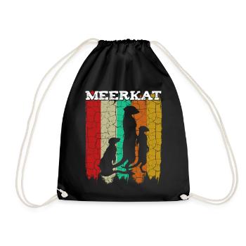 Suricate - Sac de sport léger - noir - Devant