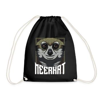 Suricate - Sac de sport léger - noir - Devant