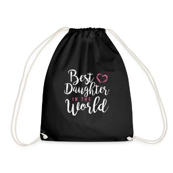 Fille - Sac de sport léger - noir - Devant