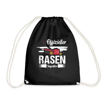 Gärtner Rentner Garten Ruhestand Sprüche T-Shirt - Turnbeutel - Schwarz - Vorne