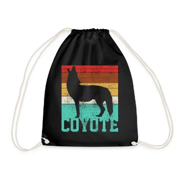 Coyote Coyote Coyote - Sac de sport léger - noir - Devant