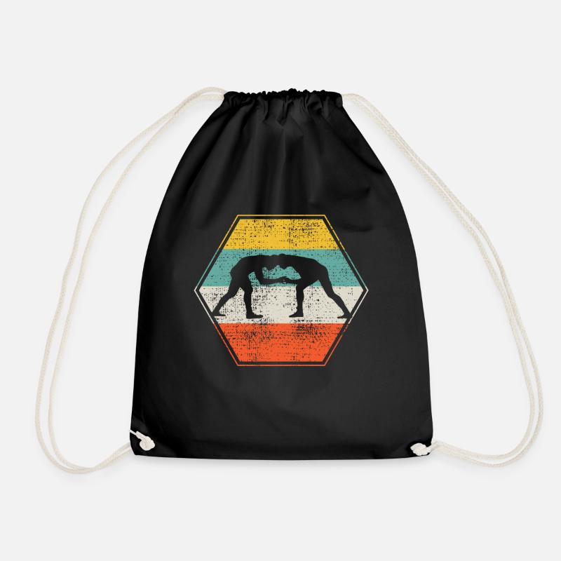 Wrestler Wrestler Grappling - Sac de sport léger - noir