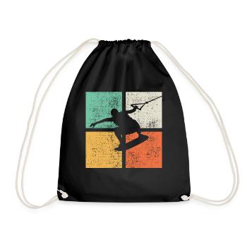 Wakeboard wakeboard - Sac de sport léger - noir - Devant