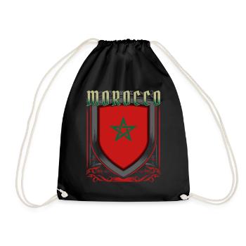 Maroc - Sac de sport léger - noir - Devant