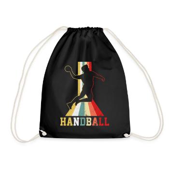 handball - Sac de sport léger - noir - Devant