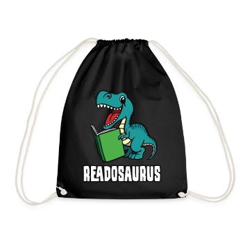 Readosaurus - Turnbeutel - Schwarz - Vorne