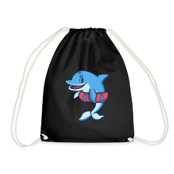 Delfin - Sac de sport léger - noir - Devant