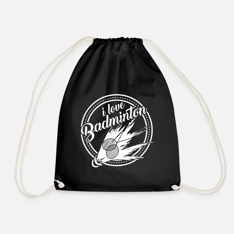 Badminton - Turnbeutel - Schwarz