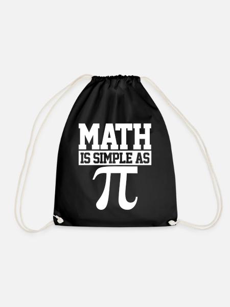 Pi Day - Turnbeutel - Schwarz