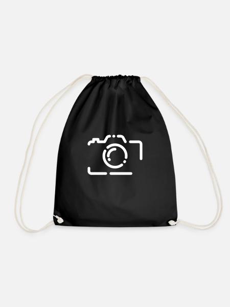 Appareil photo photographe - Sac de sport léger - noir