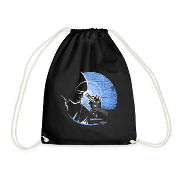 Virologist gift - Drawstring Bag - black - Front