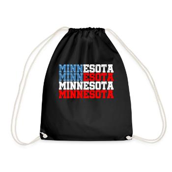 Minnesota - Sac de sport léger - noir - Devant