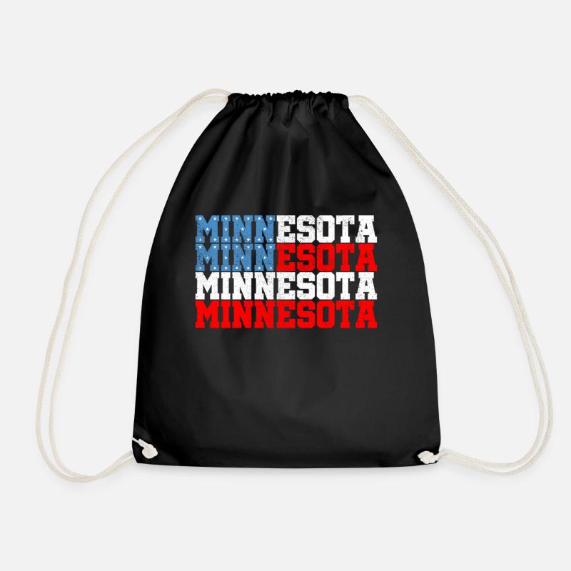 Minnesota - Turnbeutel - Schwarz