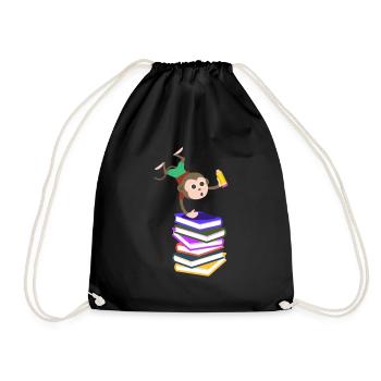 École de scolarisation - Sac de sport léger - noir - Devant