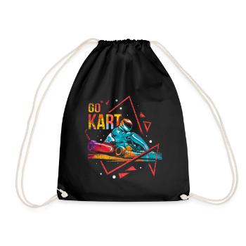 GoKart Polygone - Sac de sport léger - noir - Devant