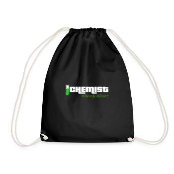 Tube à essai chimiste - Sac de sport léger - noir - Devant
