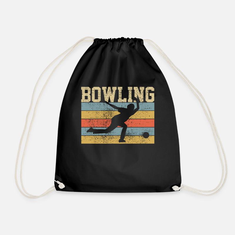 Bowling Bowling Bowling - Turnbeutel - Schwarz