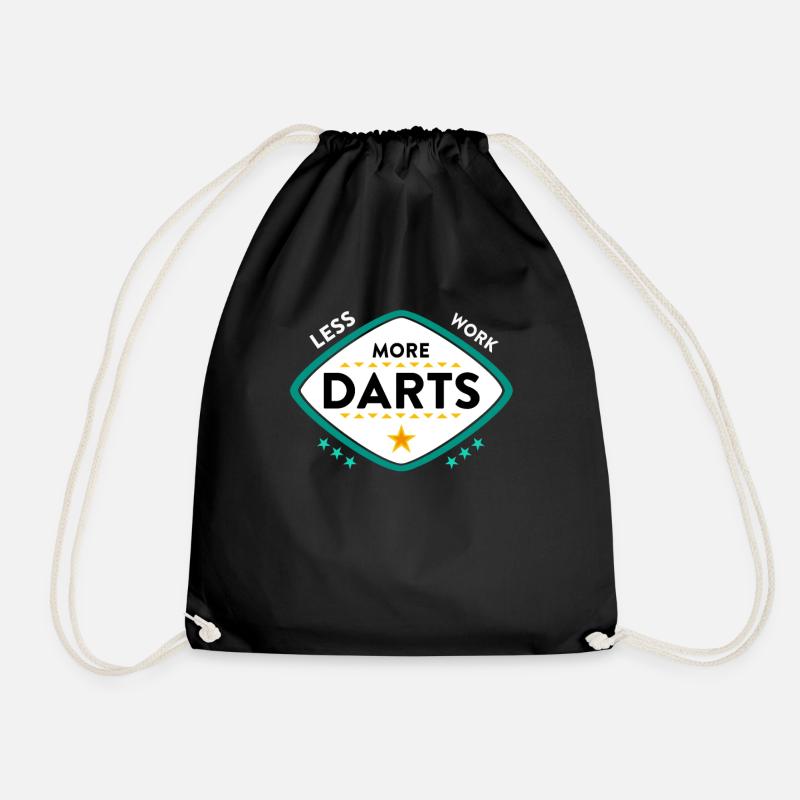 Dart - Turnbeutel - Schwarz