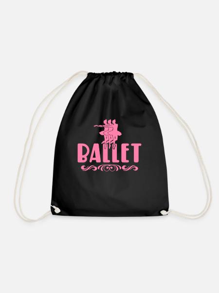 Ballerina Ballerina Ballerina Ballerina - Turnbeutel - Schwarz