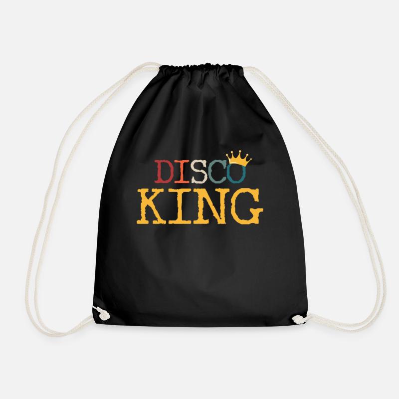 Disco King - Turnbeutel - Schwarz