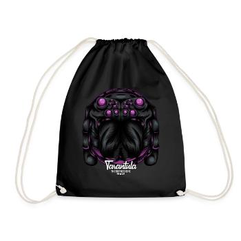 Tarantula Tarantulas araignées cadeau pour animal de compagnie - Sac de sport léger - noir - Devant