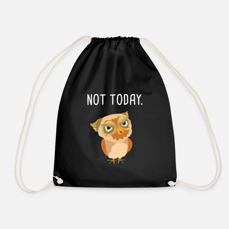 hibou - Sac de sport léger - noir
