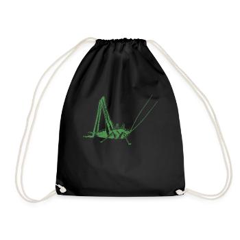 sauterelle - Sac de sport léger - noir - Devant