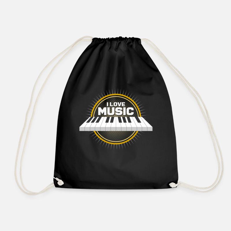 piano - Sac de sport léger - noir