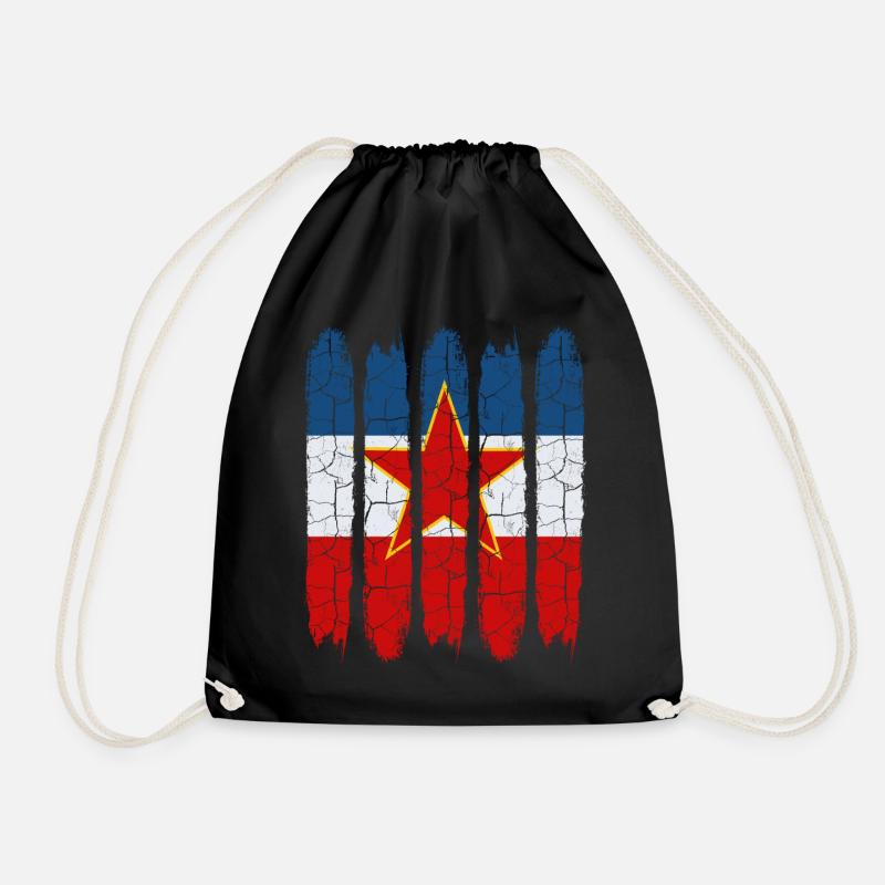 Yougoslavie - Sac de sport léger - noir