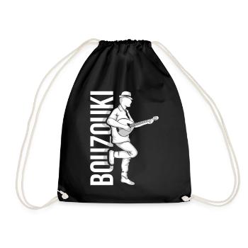 Bouzouki - Sac de sport léger - noir - Devant