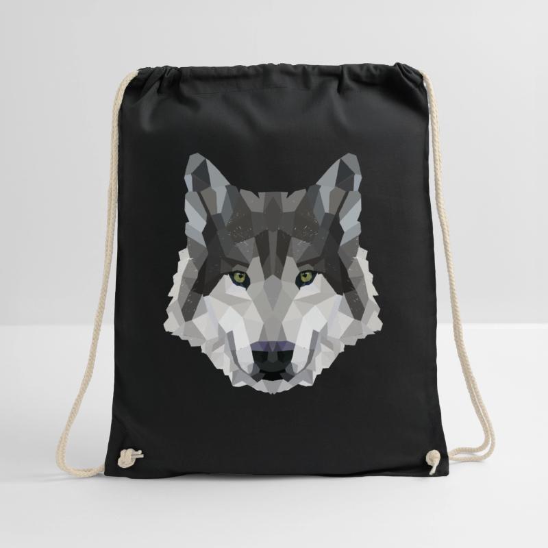 POLYGONE LOUPS LOUPS HUSKY PACK PACK CHIEN PACK PACK Sac de sport léger