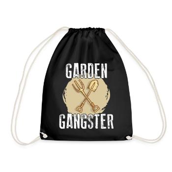 Garden Gangsta - Sac de sport léger - noir - Devant