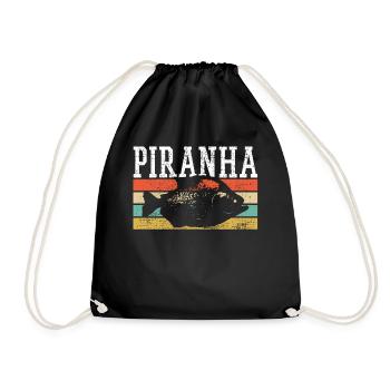 Piranha - Sac de sport léger - noir - Devant