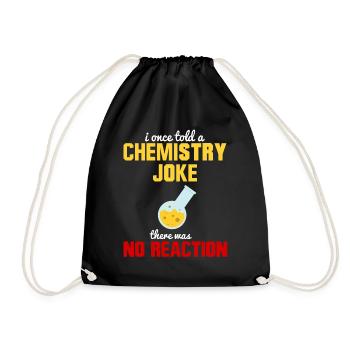 Chemist - Drawstring Bag - black - Front