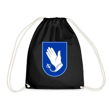 Handschuhsheim - Turnbeutel - Schwarz - Vorne