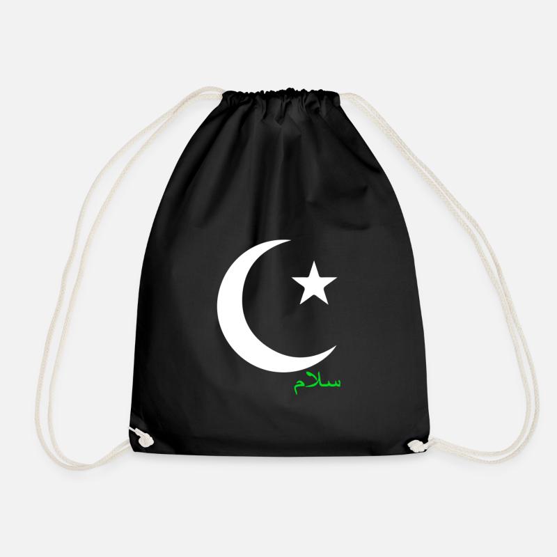 Islam Geschenk Moslem Glaube Moschee - Turnbeutel - Schwarz