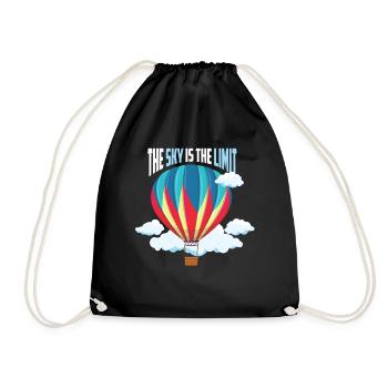 Balloon - Le ciel est la limite - Sac de sport léger - noir - Devant