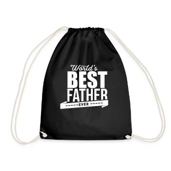 Father's Day Father's Day Father's Day Father's Day - Drawstring Bag - black - Front