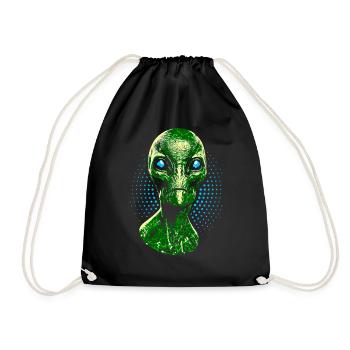Alien - Turnbeutel - Schwarz - Vorne