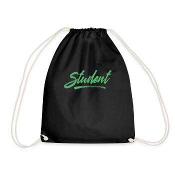 StudyIng Student Student University Studies - Drawstring Bag - black - Front