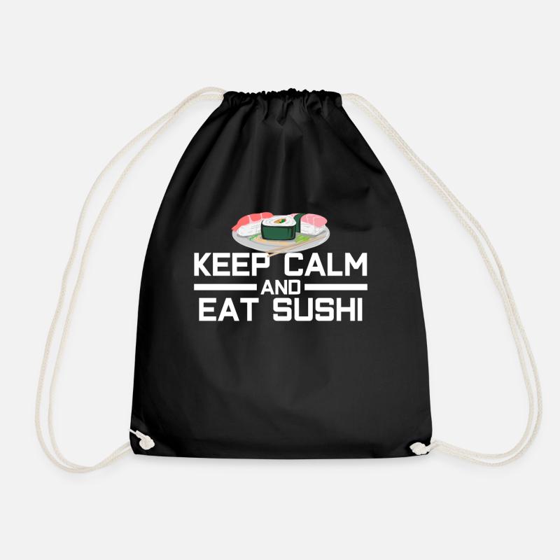 Sushi Sushi Sushi - Turnbeutel - Schwarz