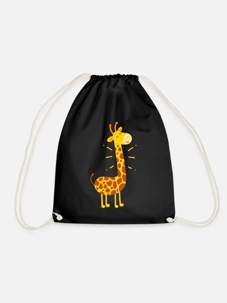 Giraffen Giraffen Giraffen - Turnbeutel - Schwarz